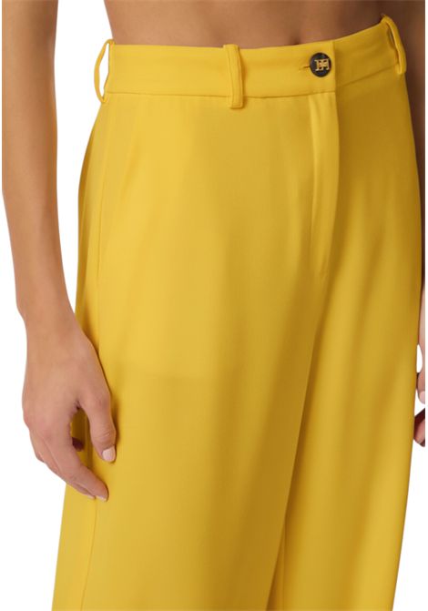 Lightweight crepe pants ELISABETTA FRANCHI | Trousers | PA17861E2EV4